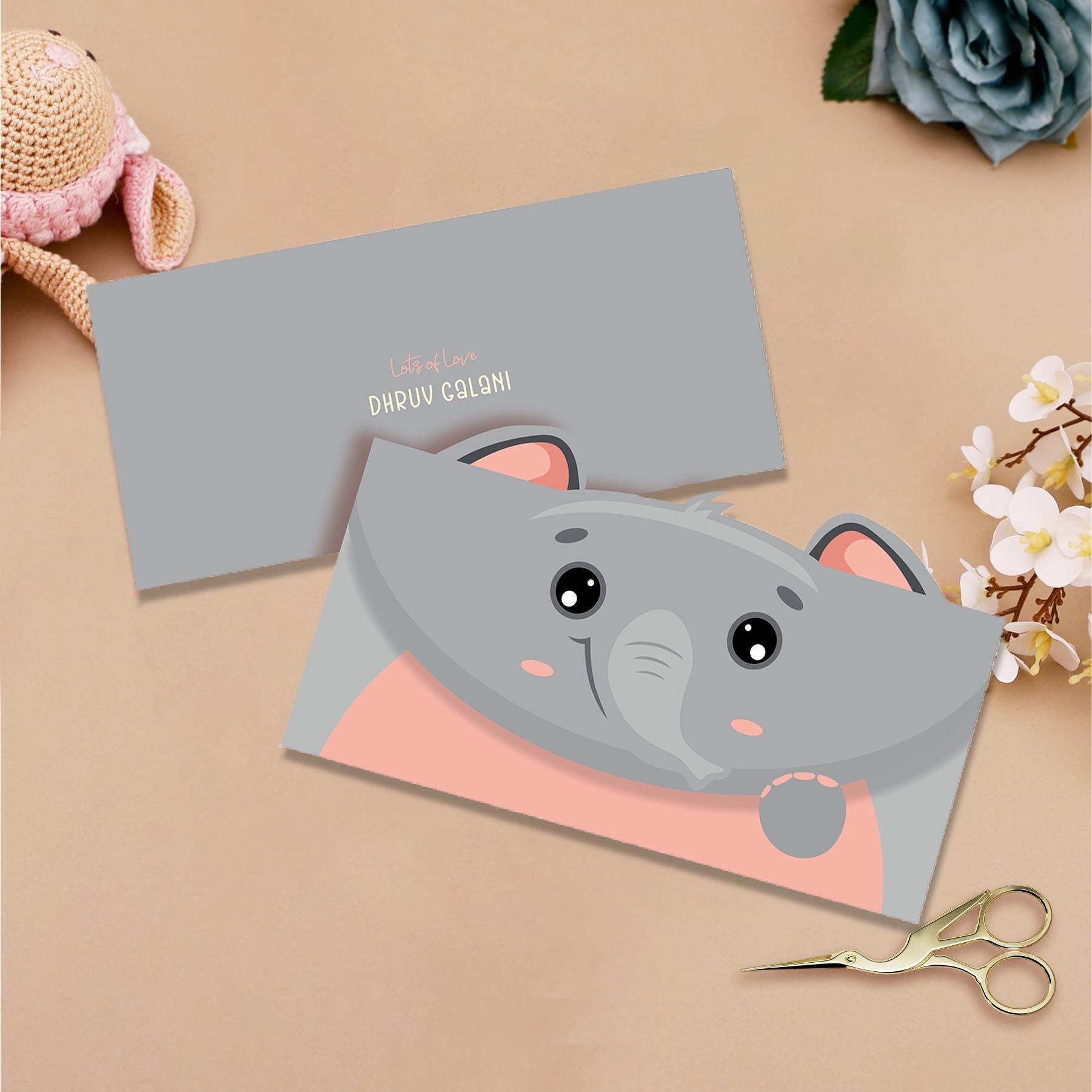 Personalised Money Envelopes - Little Safari Collection
