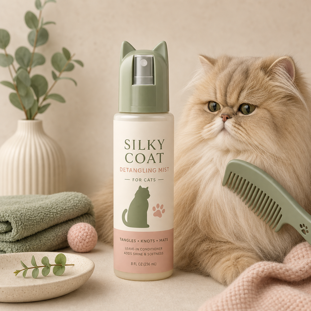 Silky Coat Detangling Mist