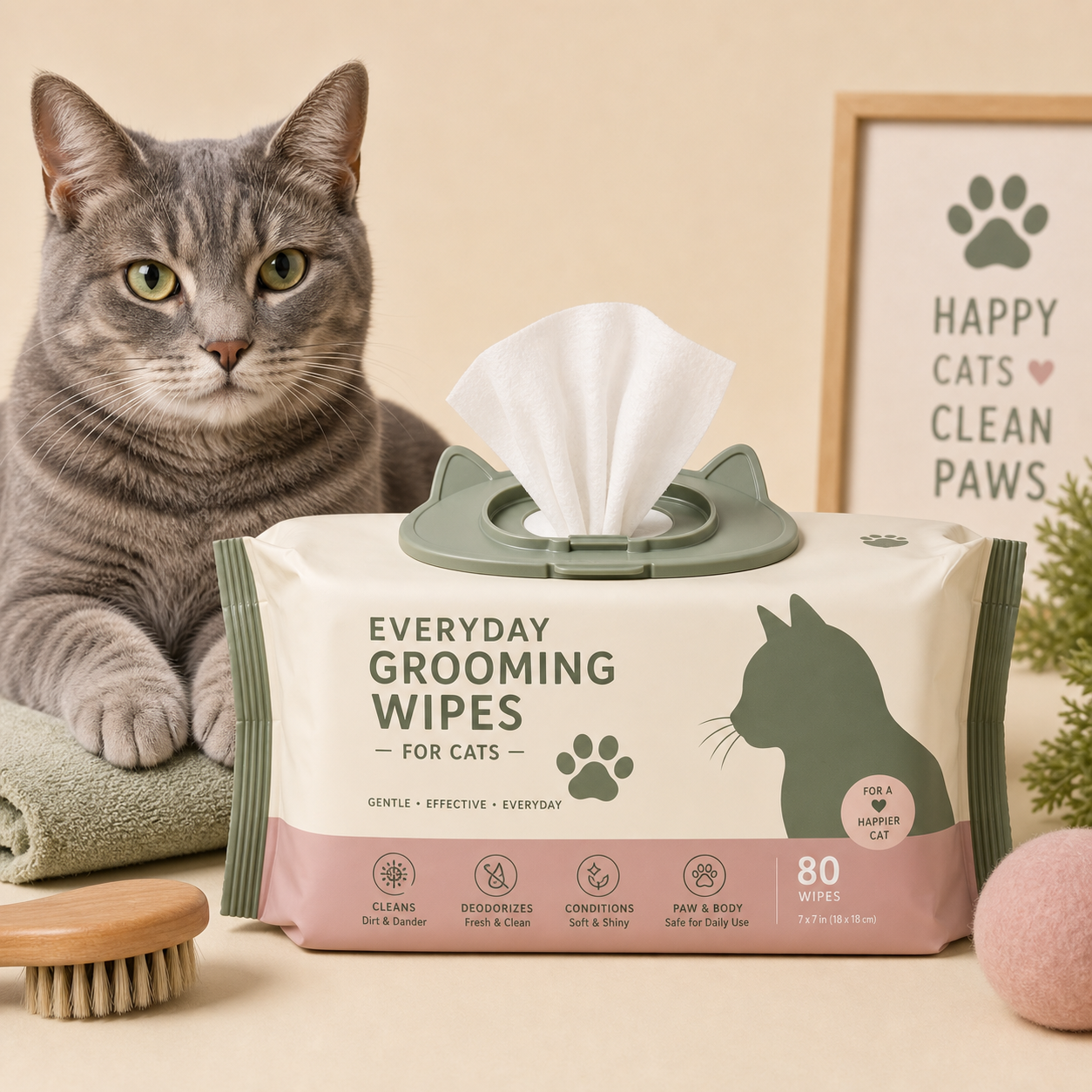 Everyday Grooming Wipes