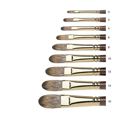 Winsor Newton Monarch Brushes - Filbert