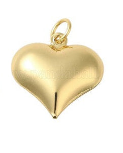 Heart of Gold Charm