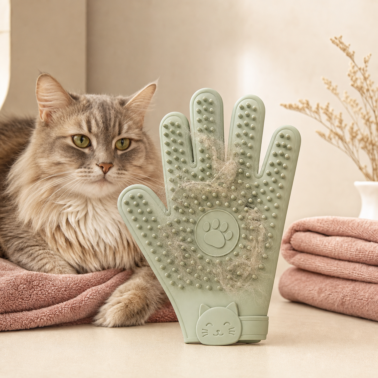 Soft Grooming Glove
