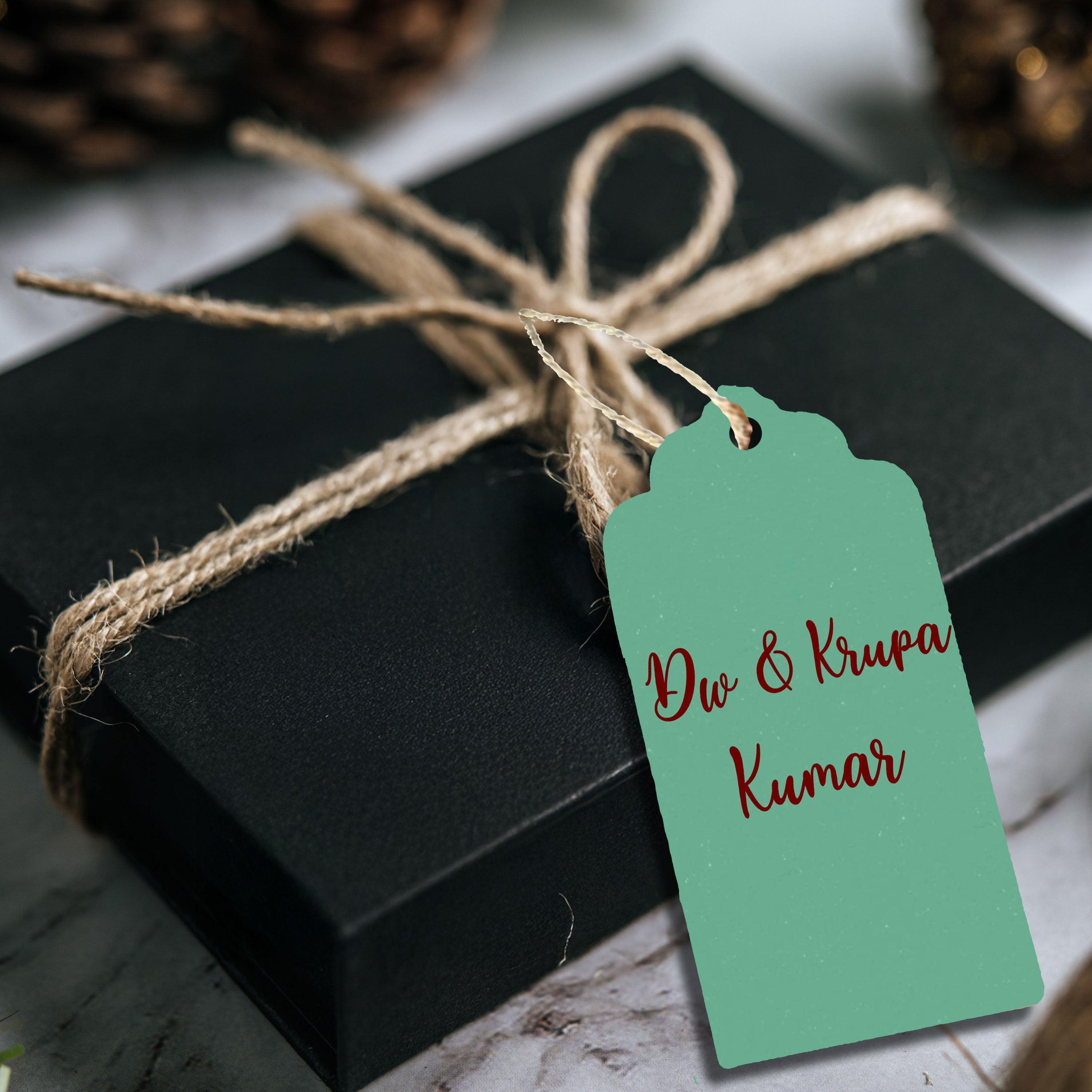 Premium Personalised Gift Tags - Teal Beauty - Set of 15 Chatterbox Labels