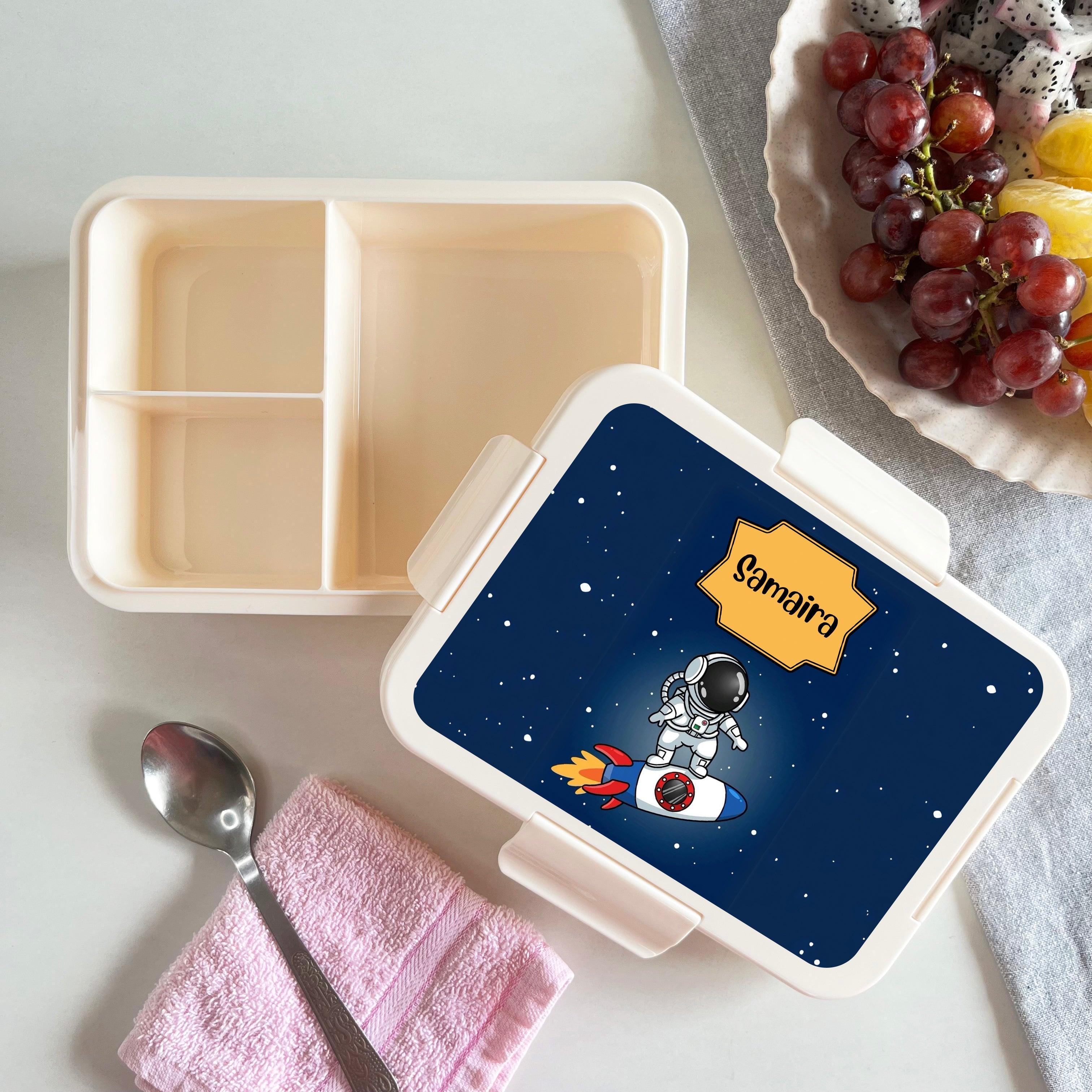 Custom Snack Box & Lunch Box for kids - Space Design