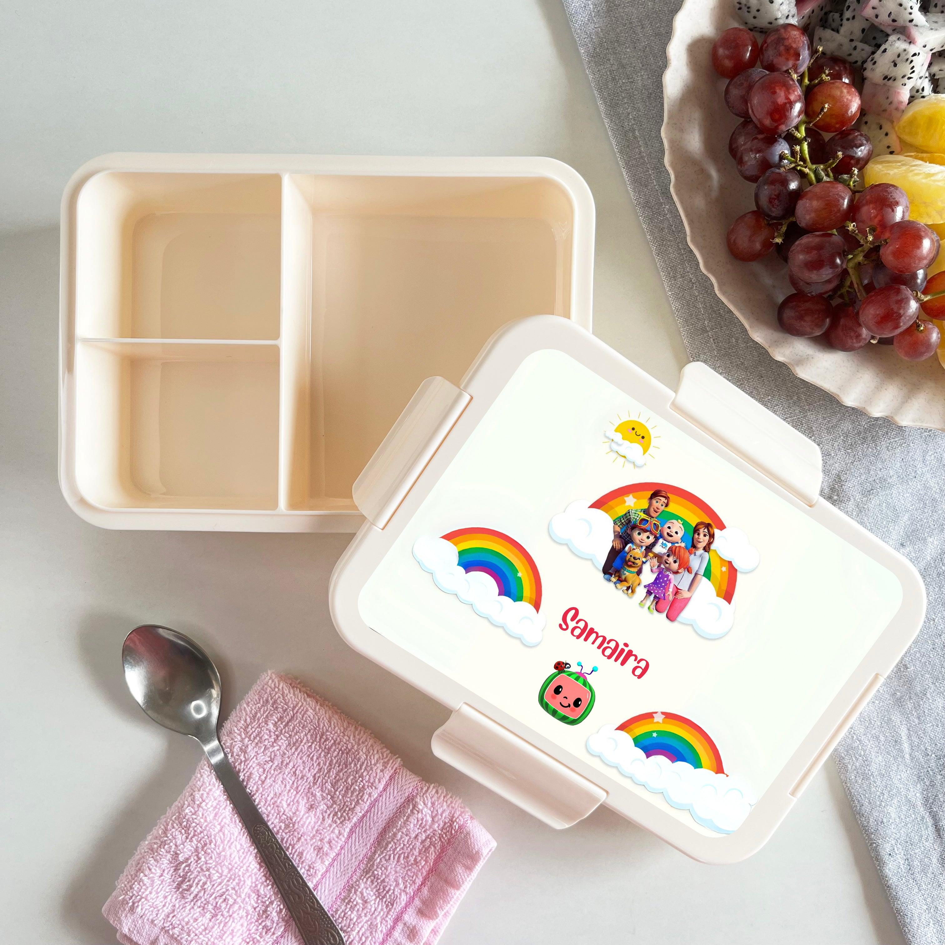 Custom Snack Box & Lunch Box for kids - Cocomelon Design