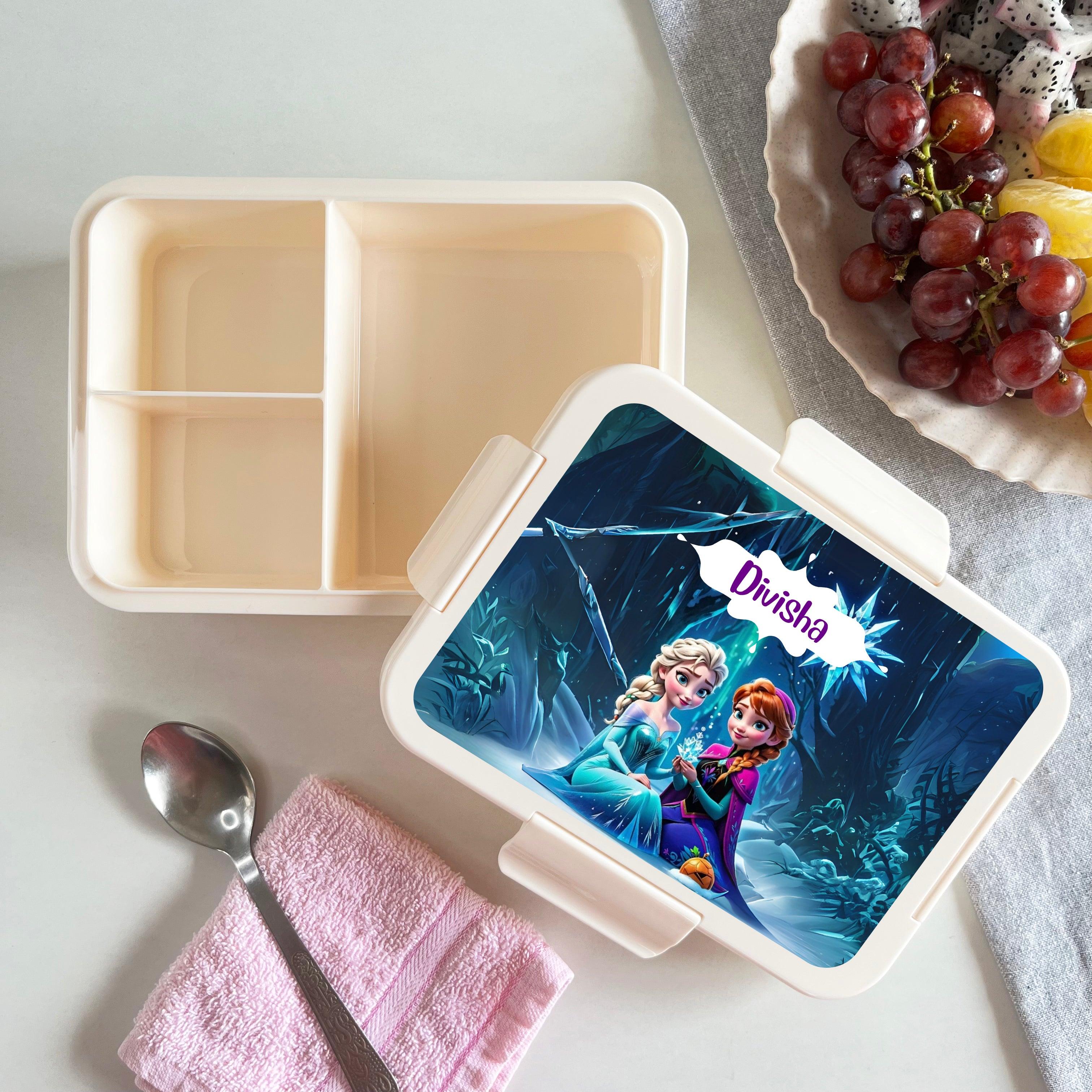 Custom Snack Box & Lunch Box for kids - Frozen Design