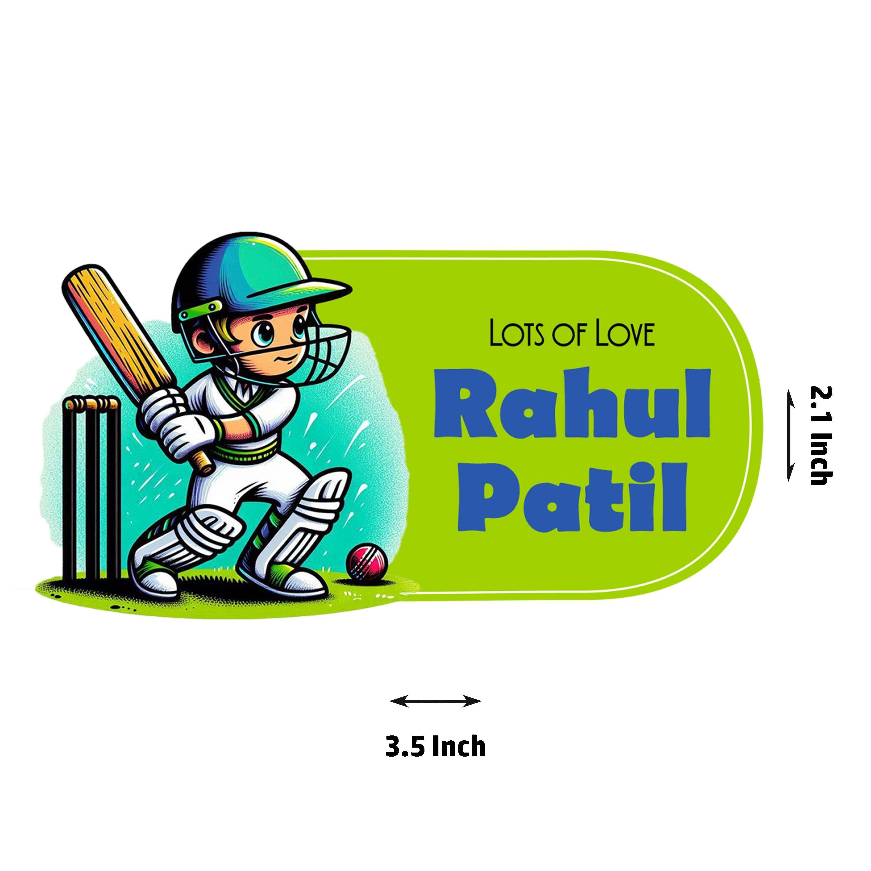 Die-Cut Gift Tags/Gift Labels - Cricket design