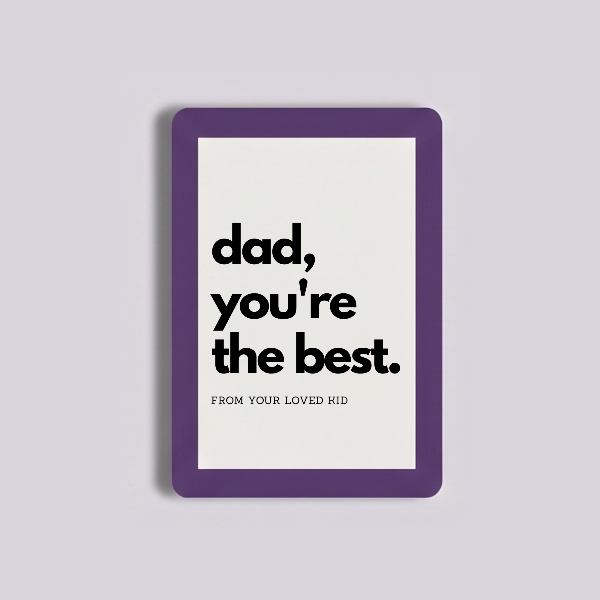 Card for Papa
