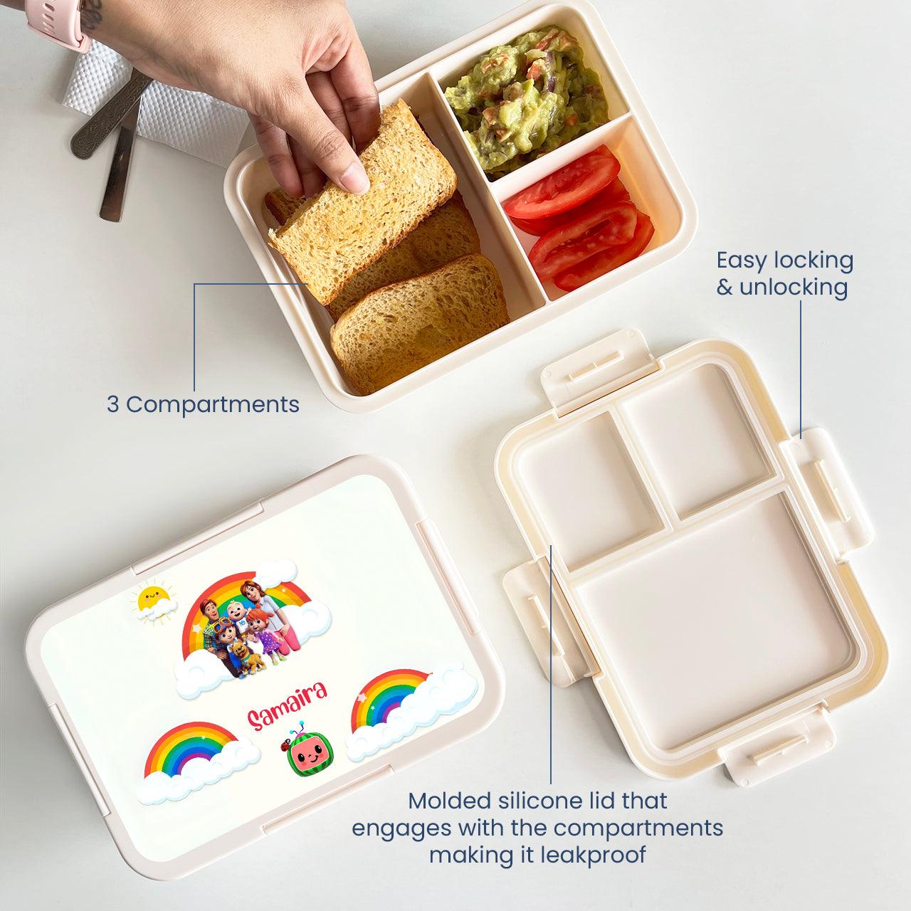 Custom Snack Box & Lunch Box for kids - Cocomelon Design