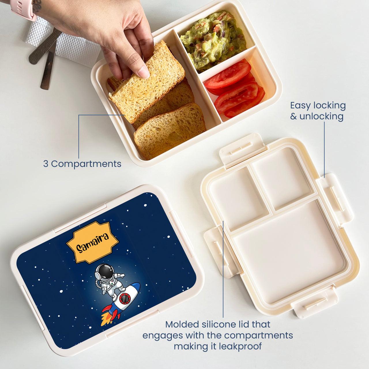 Custom Snack Box & Lunch Box for kids - Space Design