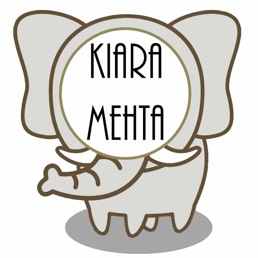 Personalised Waterproof Small Label- Baby Elephant Theme Chatterbox Labels