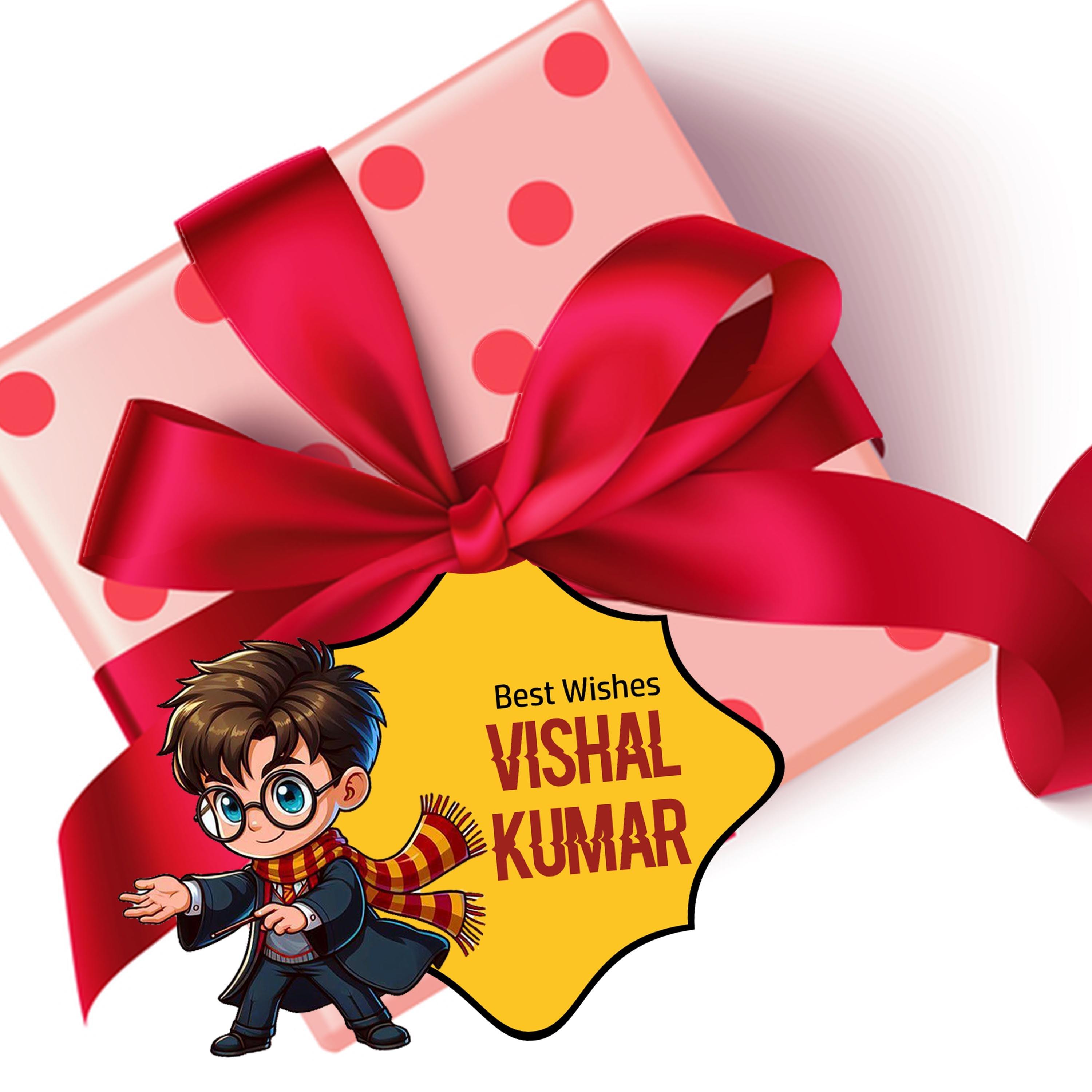 Die-Cut Gift Tags/Gift Labels - Harry Potter Design
