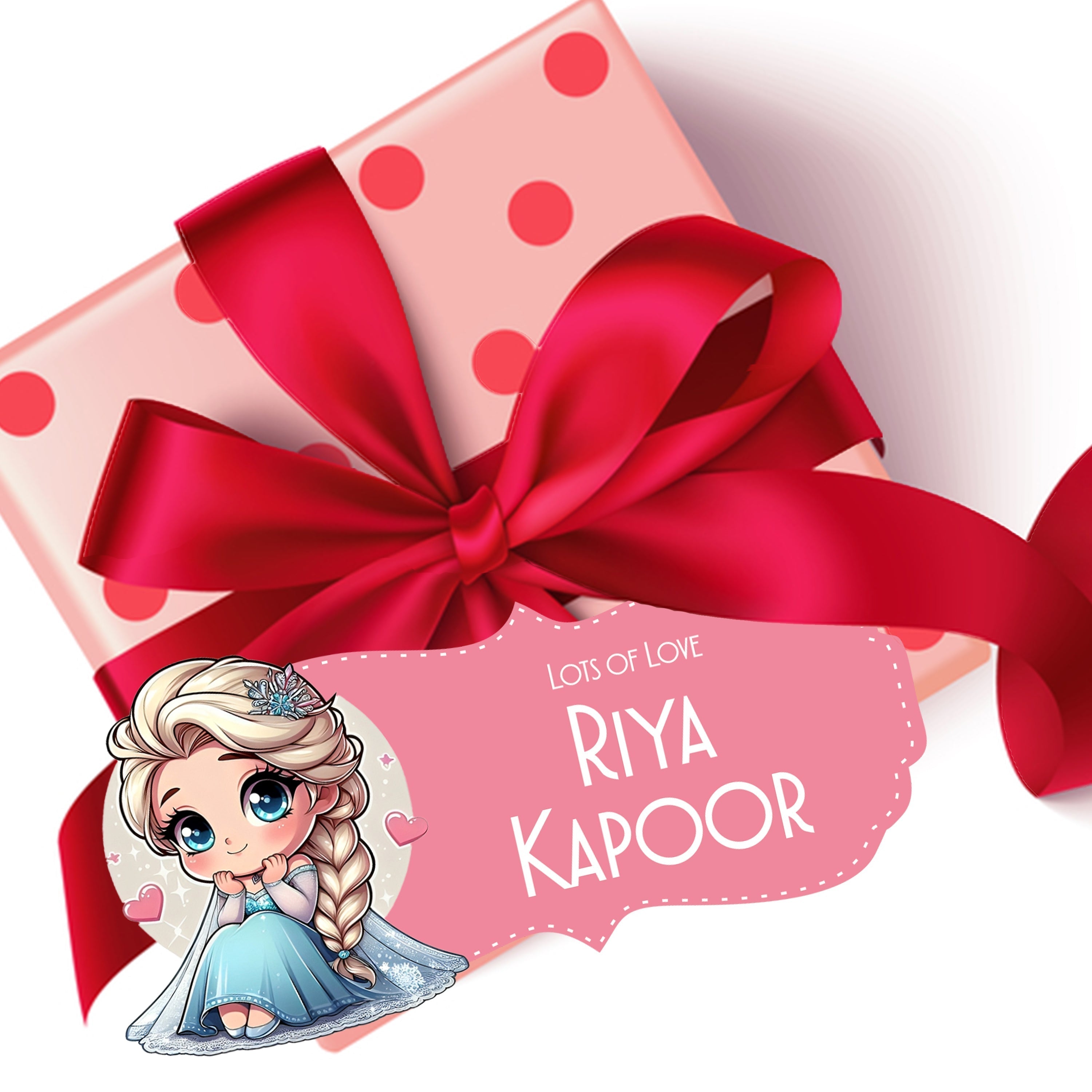 Die-Cut Gift Tags/Gift Labels - Frozen Design
