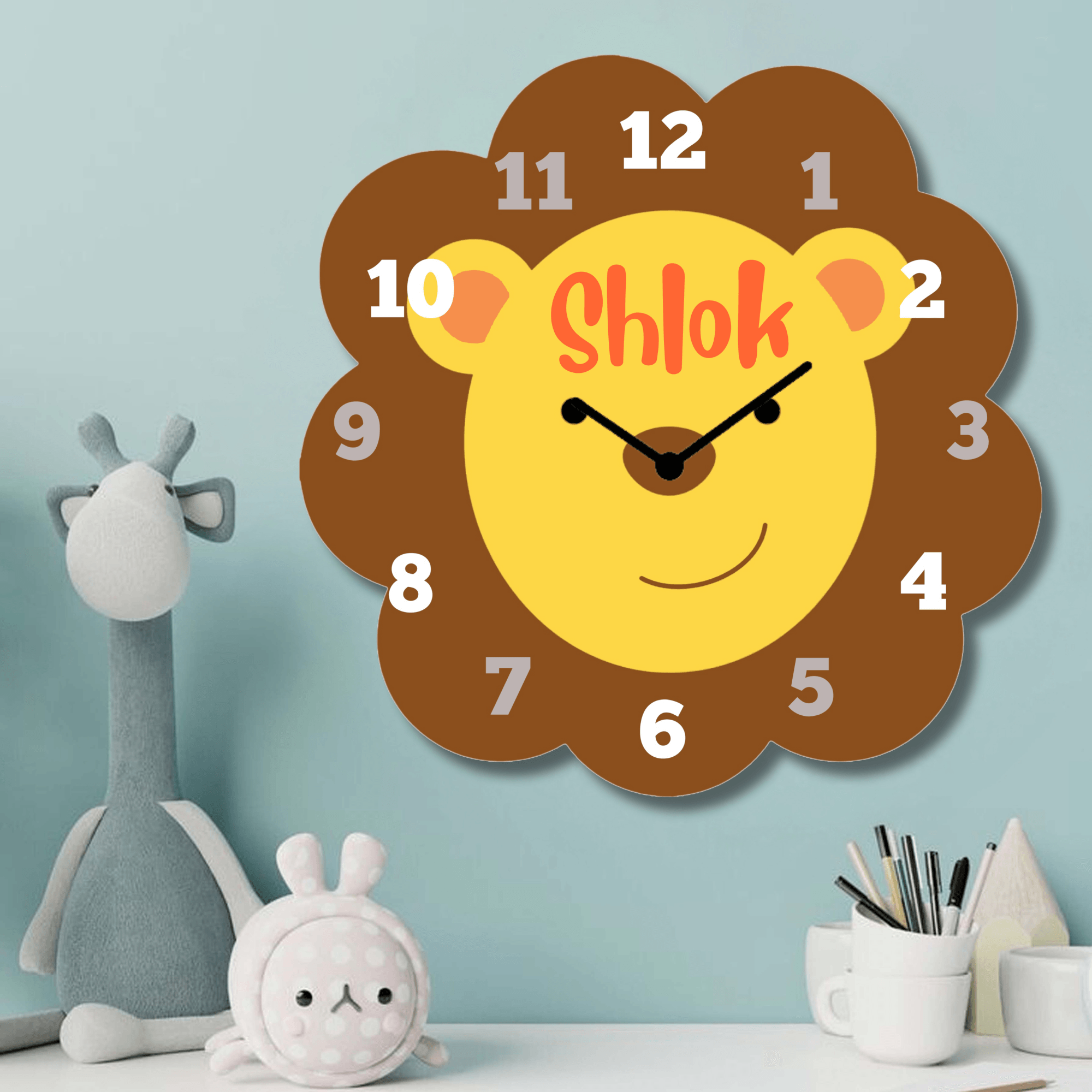 Personalised Acrylic Wall Clock - Pride Time