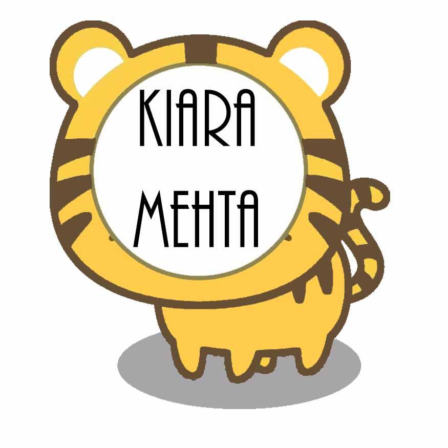 Personalised Waterproof Small Label- Baby Tiger Theme Chatterbox Labels