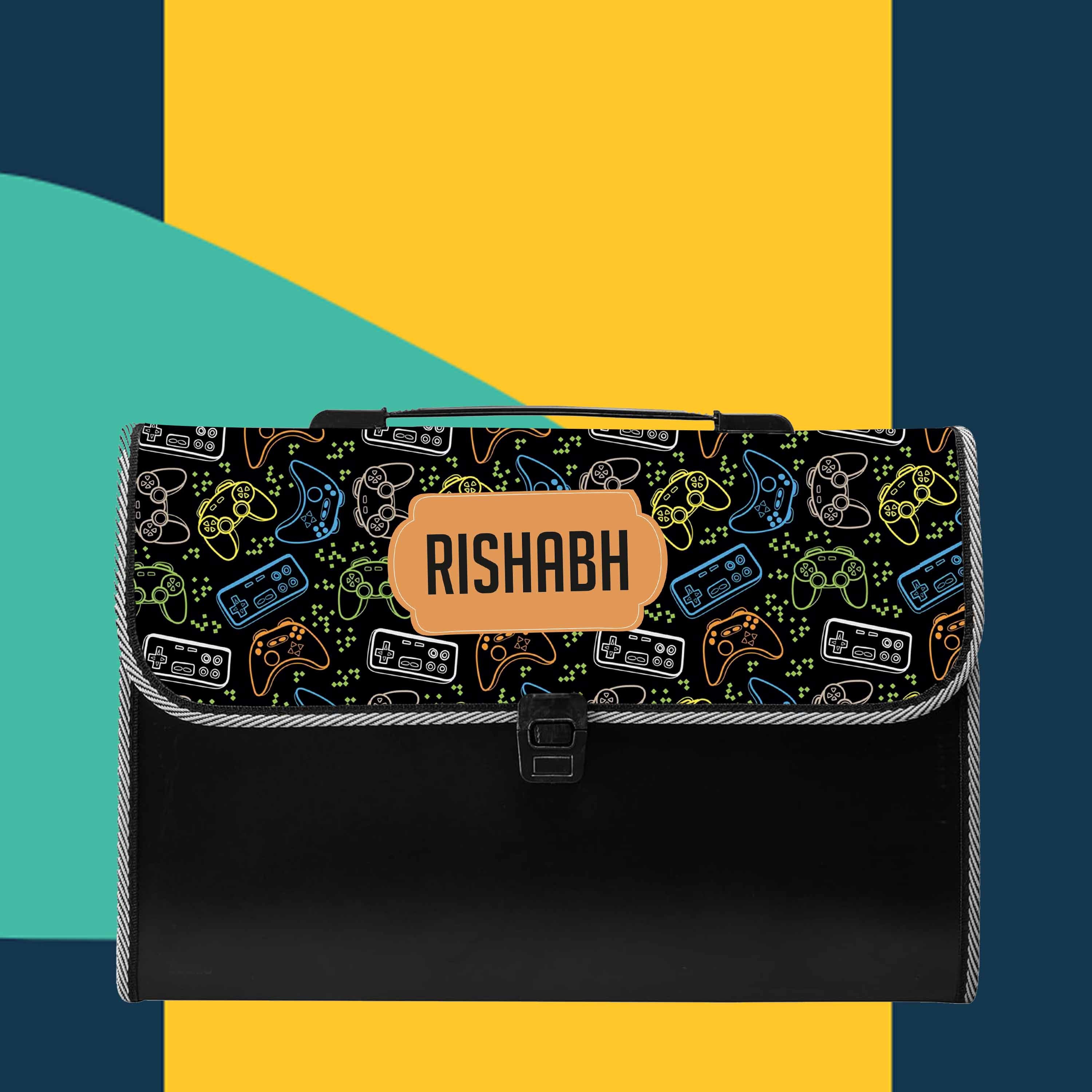 Personalized File Folders  - Gamer theme
