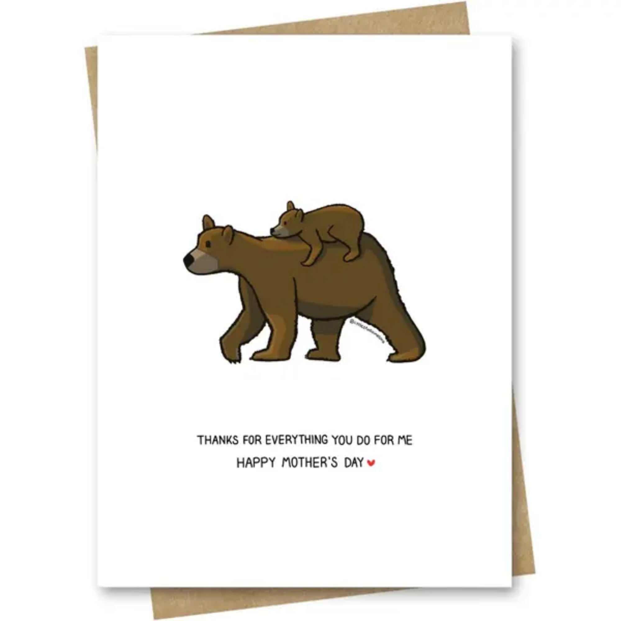 Bear Mom Card