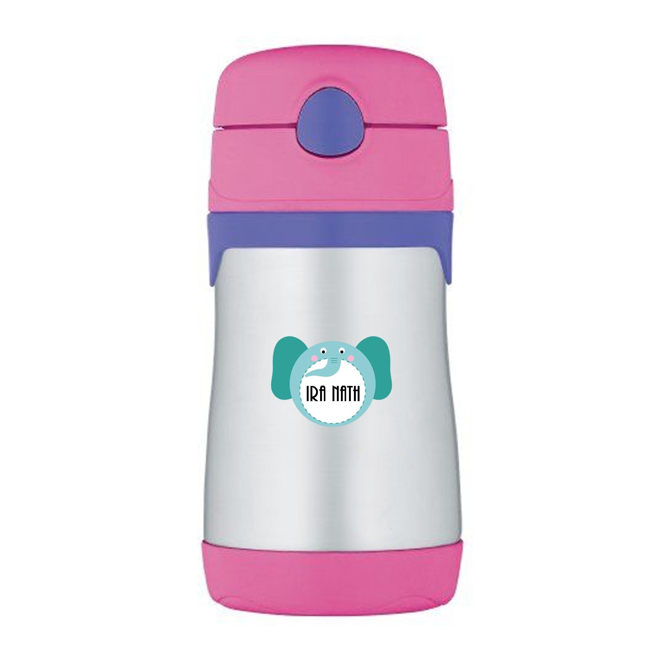 Personalised Waterproof Small Label- Baby Tiger Theme Chatterbox Labels