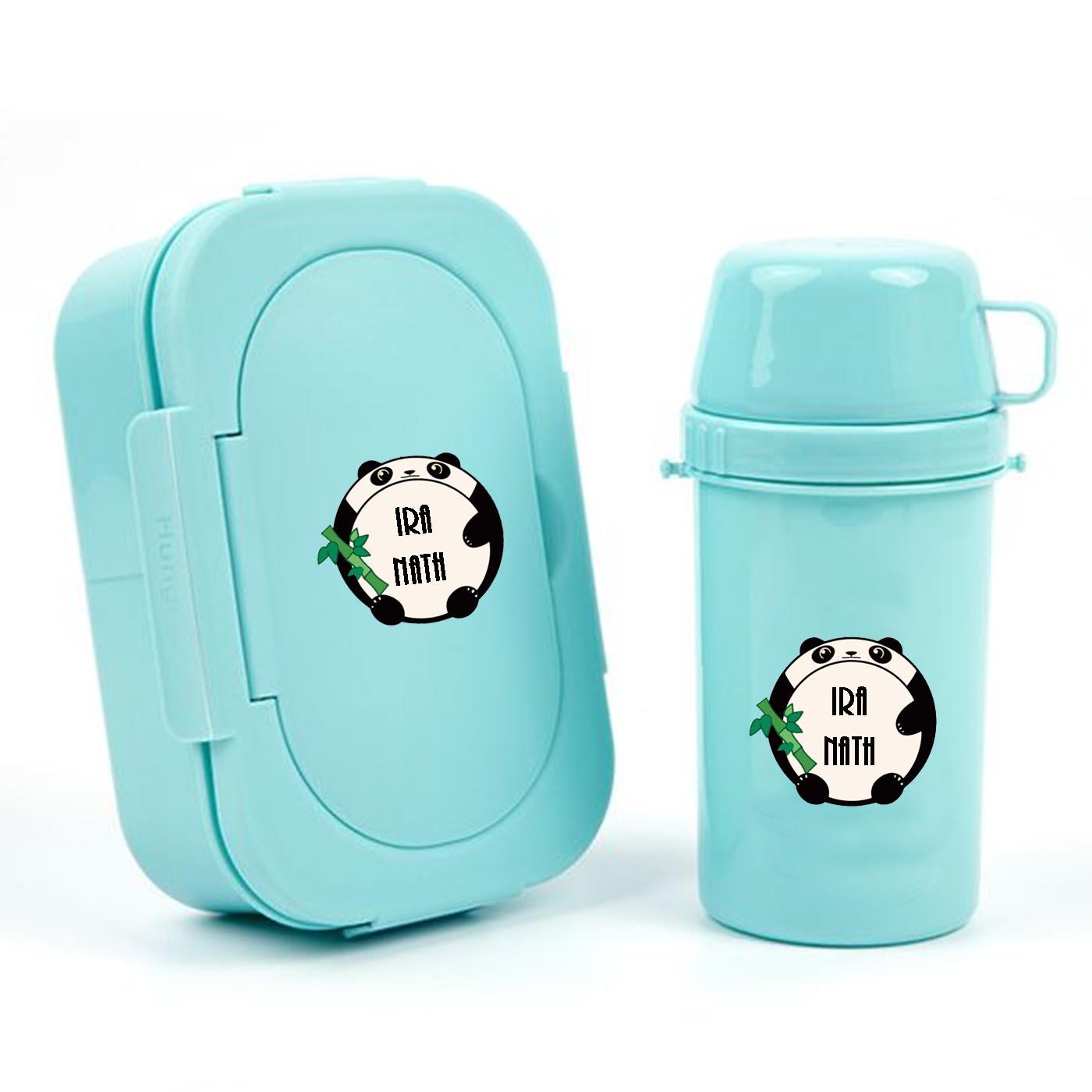 Personalised Waterproof Small Label- Panda Theme Chatterbox Labels