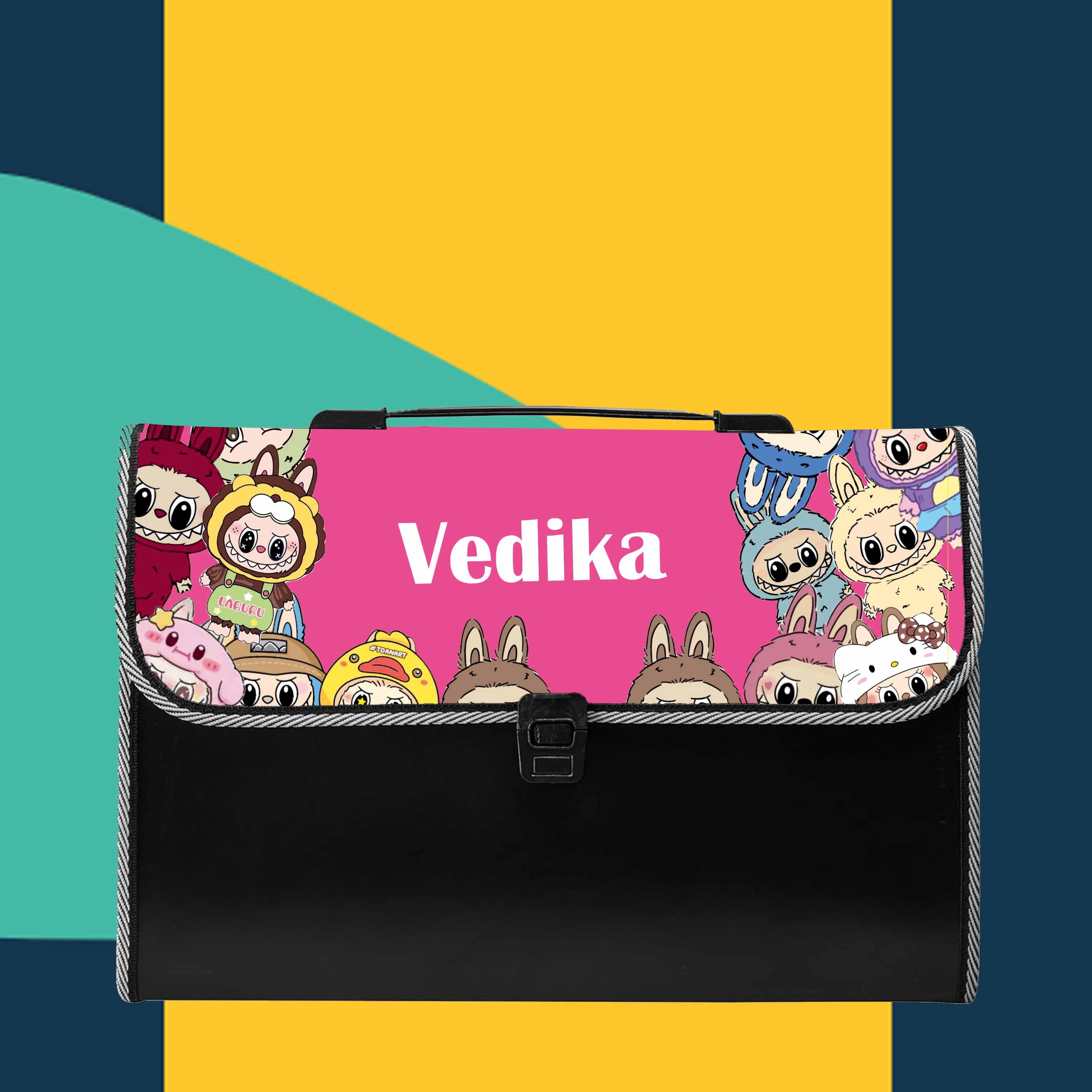 Personalized File Folders  - Labubu Theme