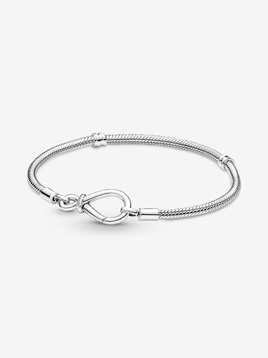 Infinity Knot Snake Chain Bracelet