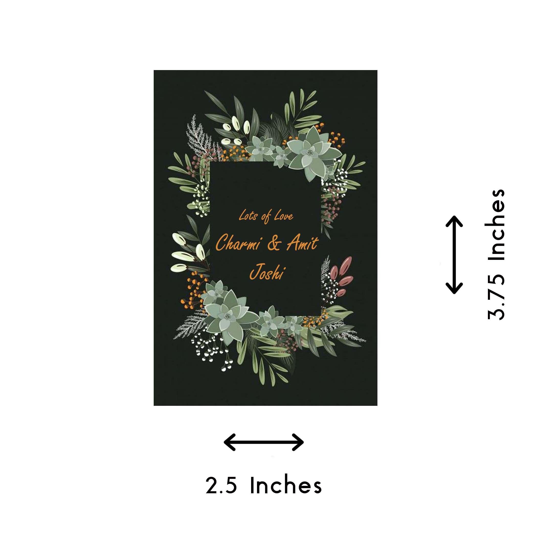 Gift tags Jade Bouquet - Set of 10 Chatterbox Labels
