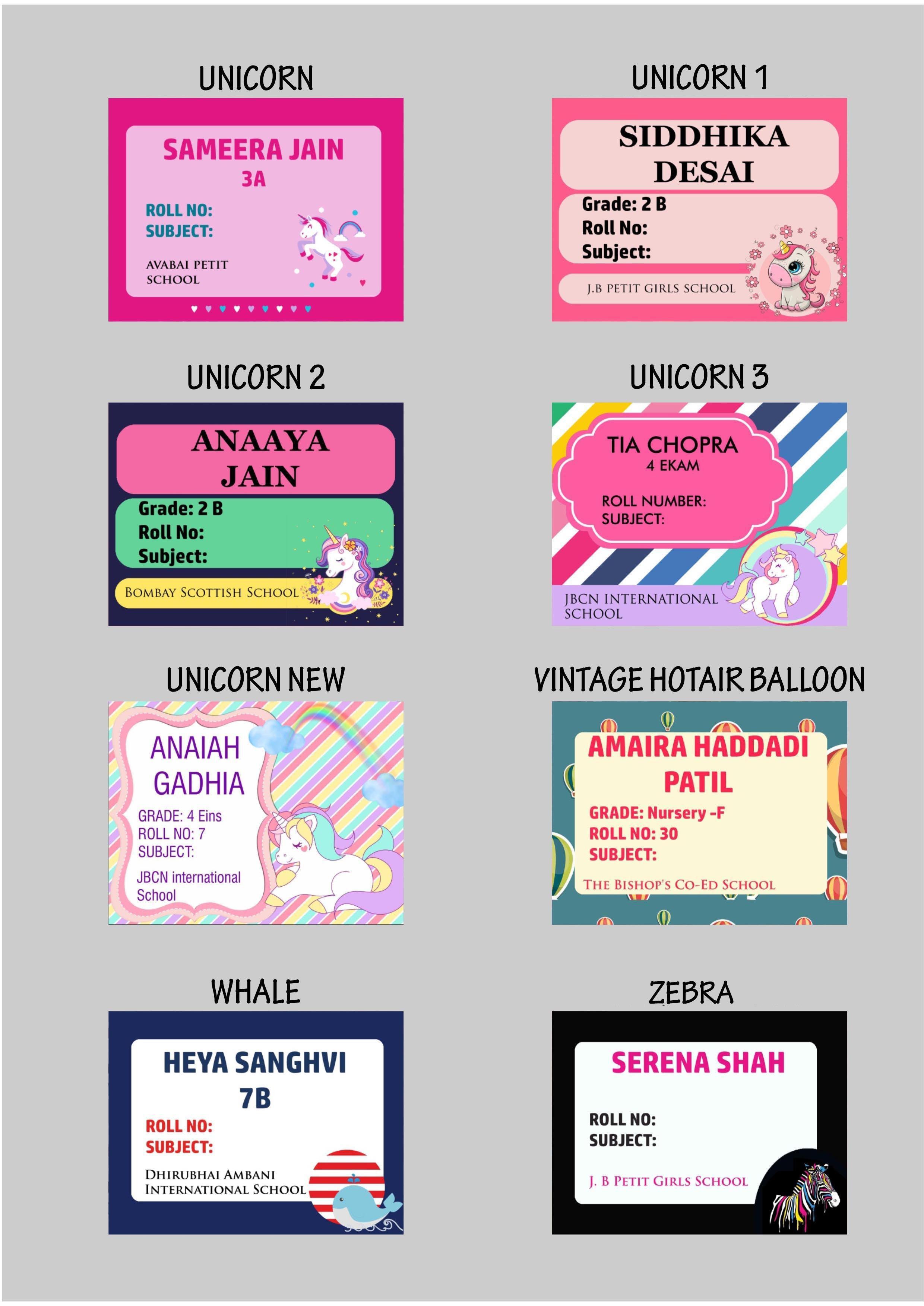 Book Labels & Stickers - Set of 20 Chatterbox Labels