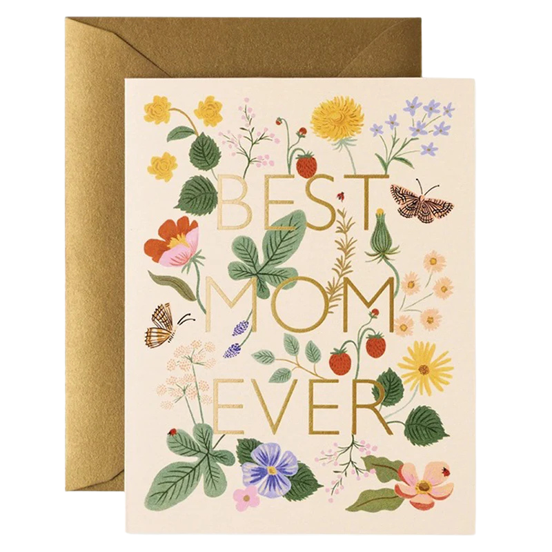 Best Mom Ever Greeting Card