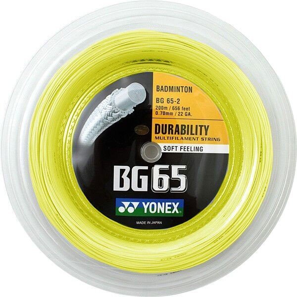 Yonex BG65 - Jaune