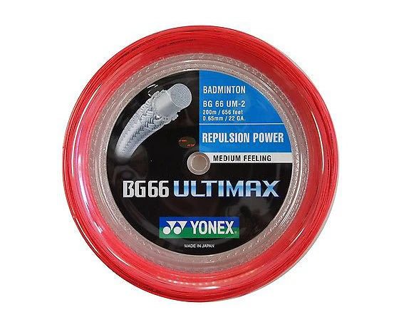 Yonex BG66 Ultimax - Rouge