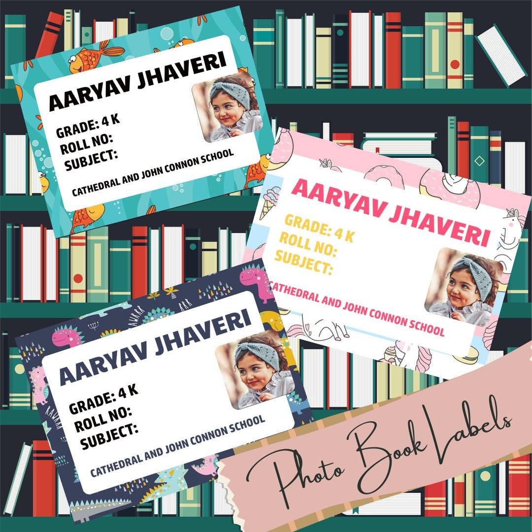 Personalized Book Labels with Photo