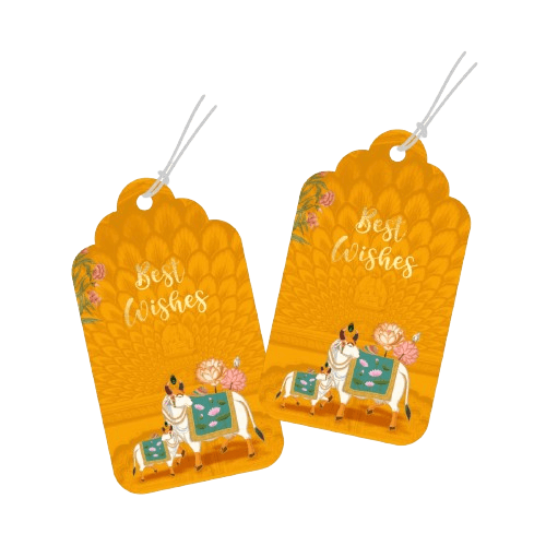 Luxe Money Envelopes -Pichwai Design- Set of 20 Chatterbox Labels