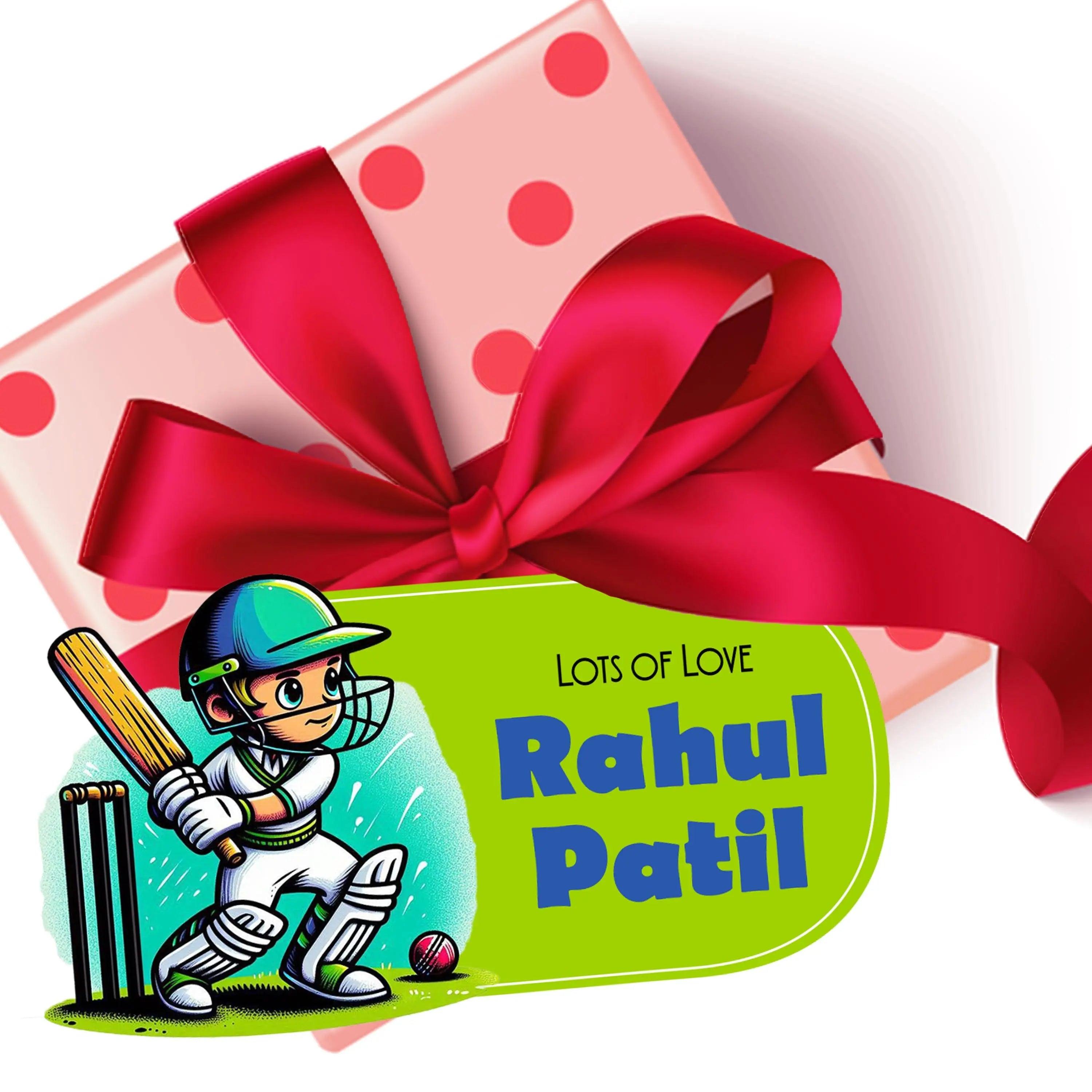 Die-Cut Gift Tags/Gift Labels - Cricket design