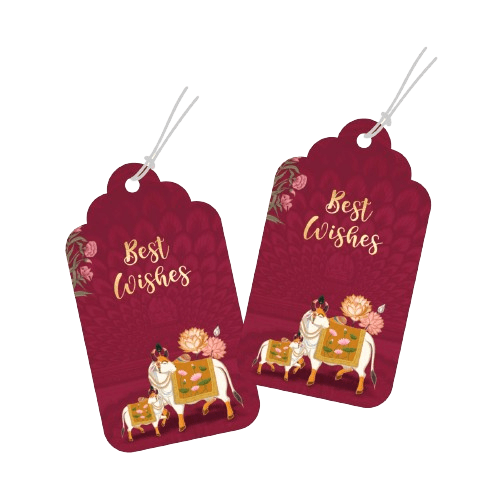 Luxe Money Envelopes -Pichwai Design- Set of 20 Chatterbox Labels