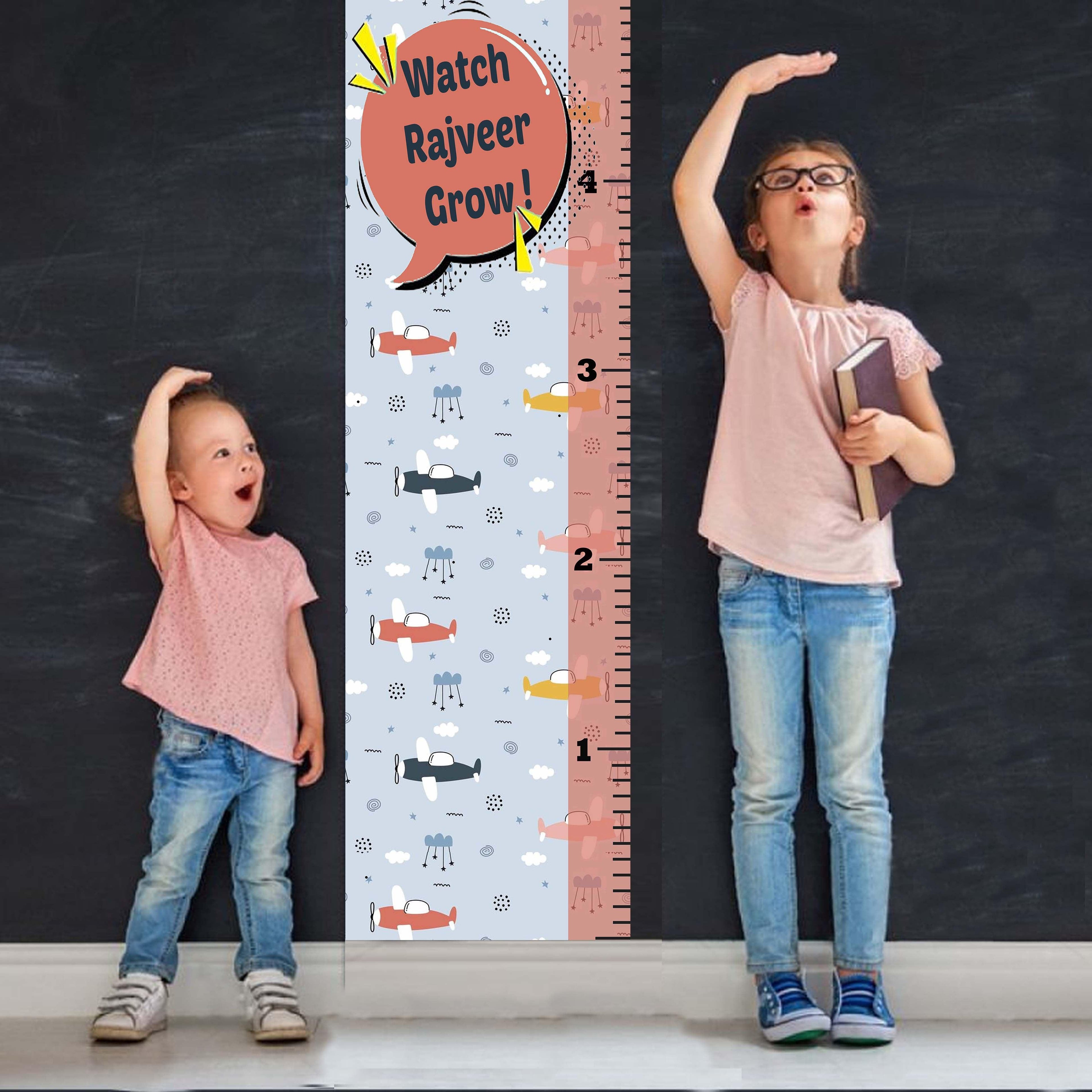 Personalized Height Charts Chatterbox Labels