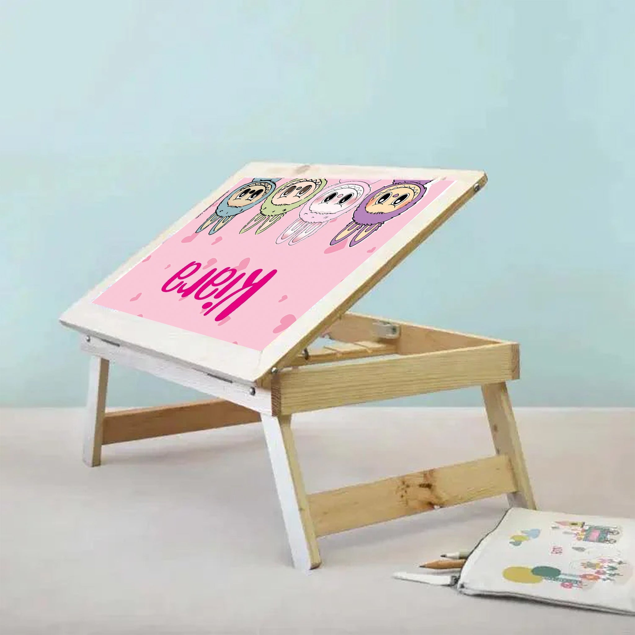 Custom Folding Desk - Labubu Theme