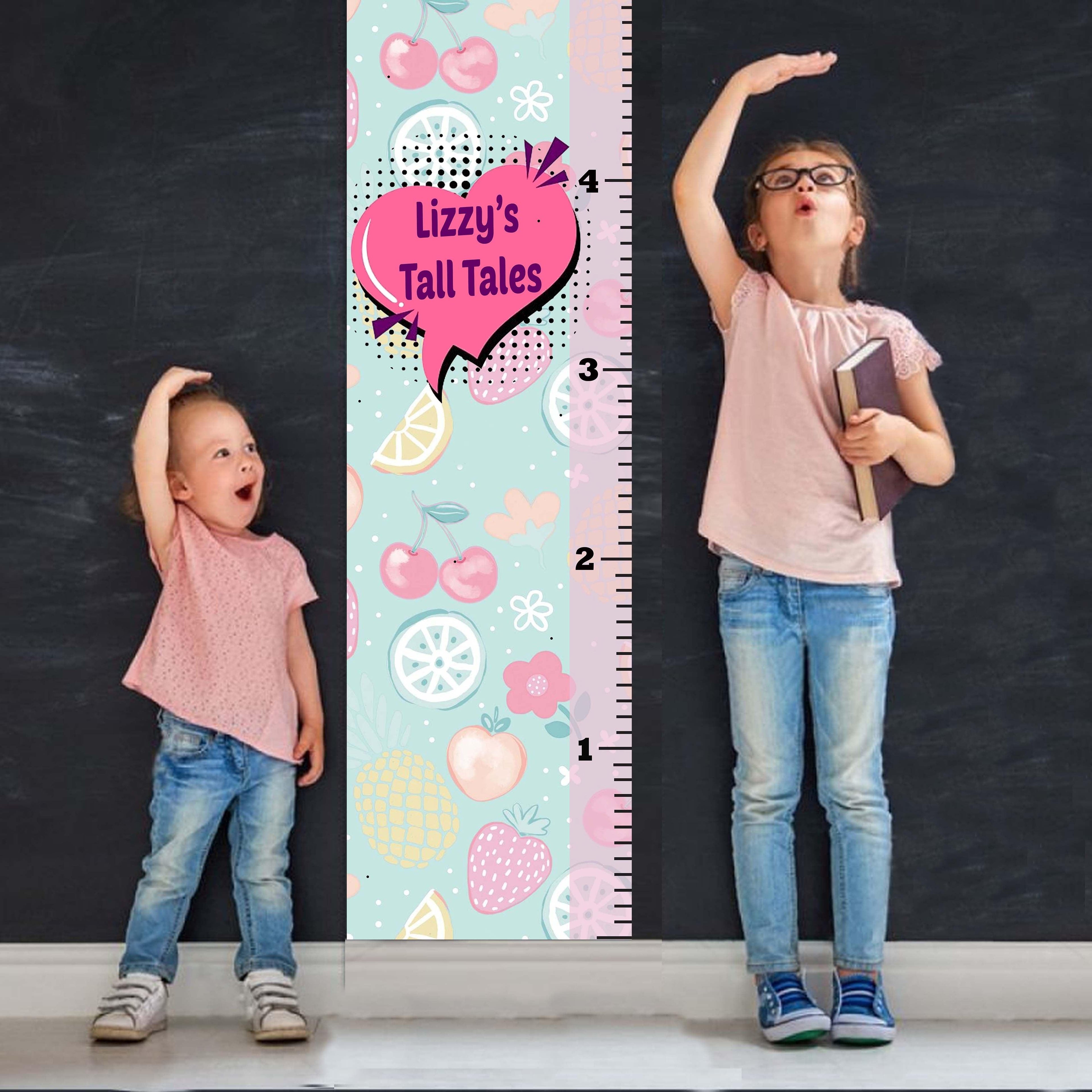 Personalized Height Charts Chatterbox Labels