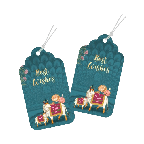 Luxe Money Envelopes -Pichwai Design- Set of 20 Chatterbox Labels