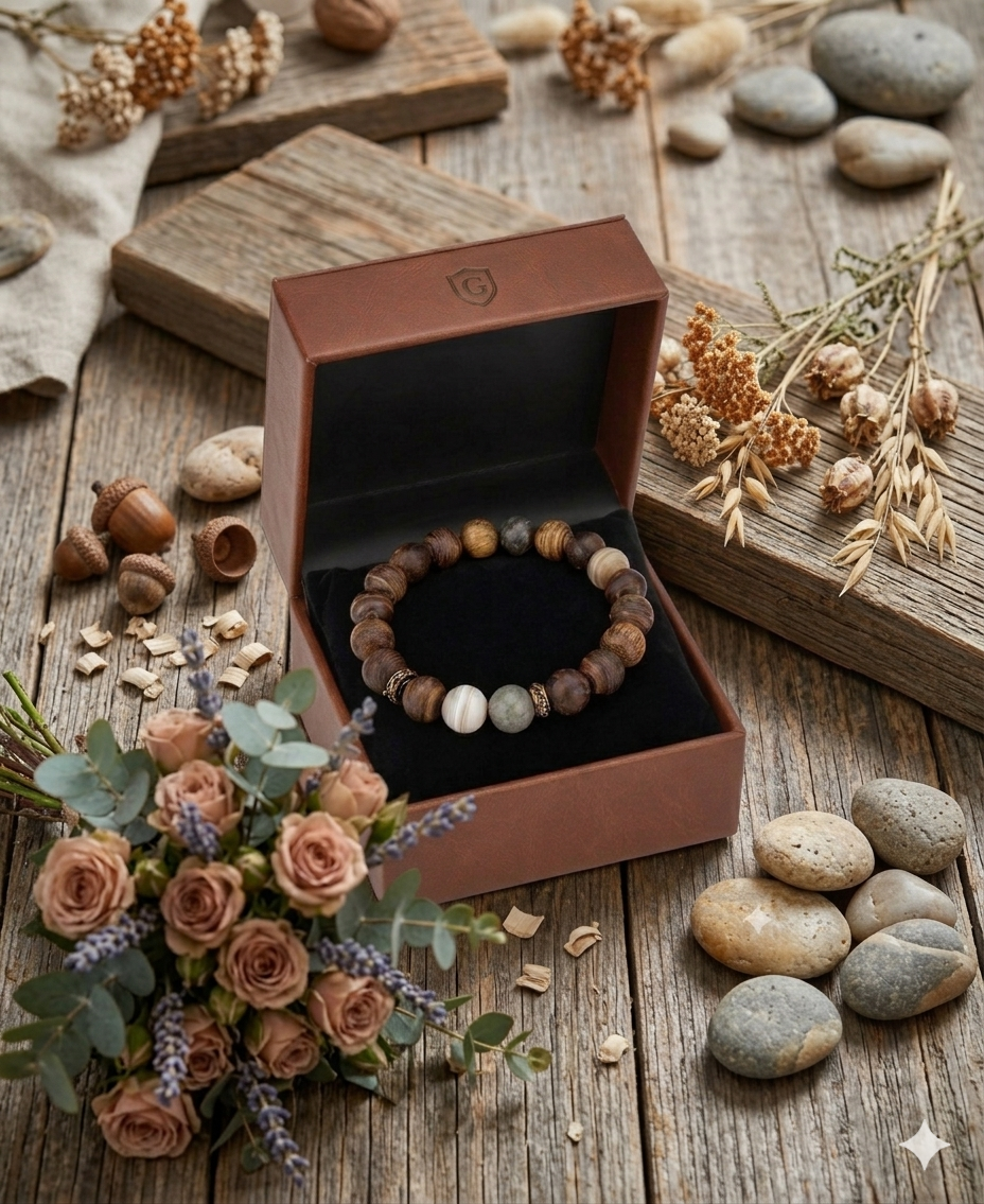 Watch & Bracelet Set for Dad