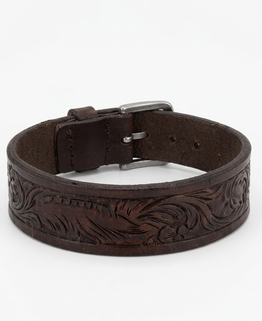 The Brown Leather Cuff