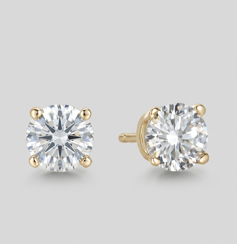 Classic Stud Earrings - effortless everyday wear