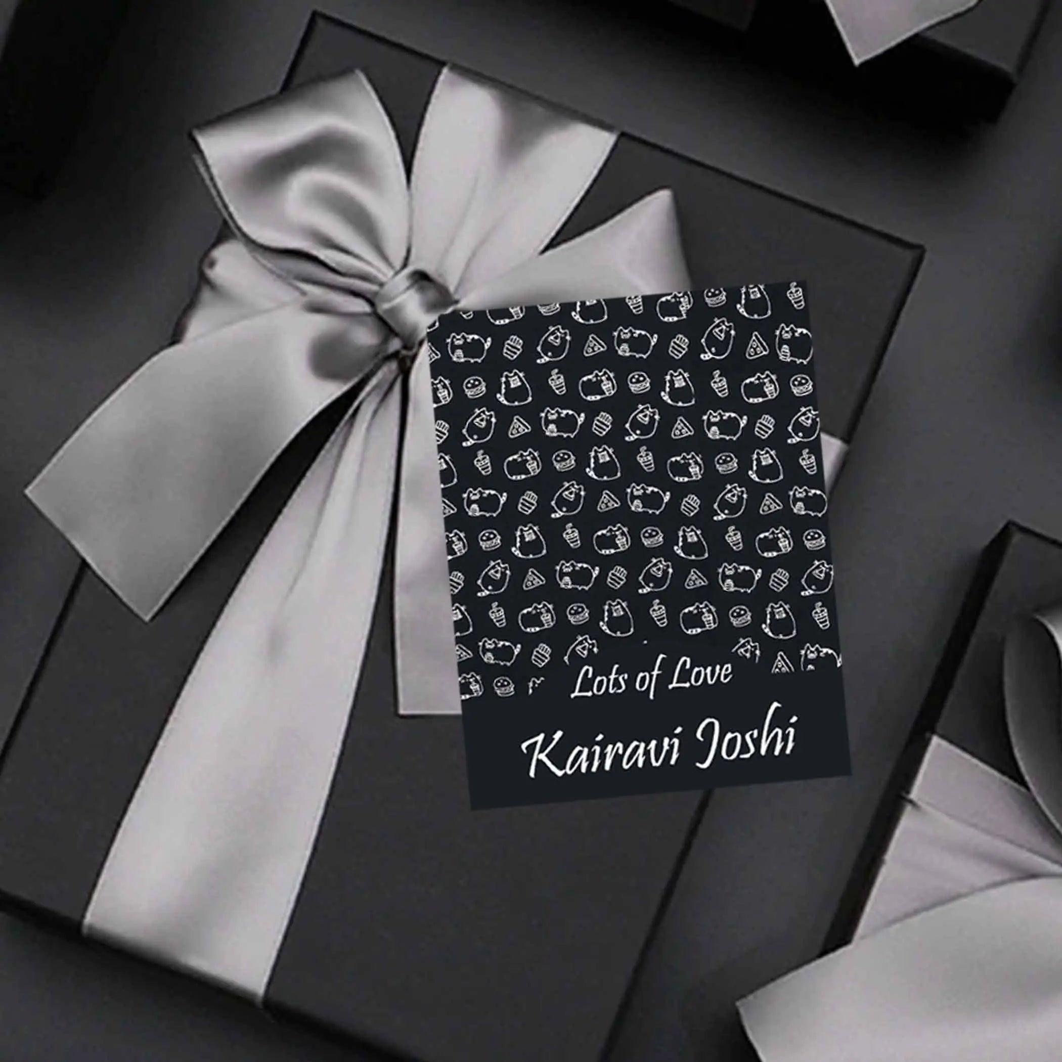 Gift tags Black Cat - Set of 10 - Chatterbox Labels