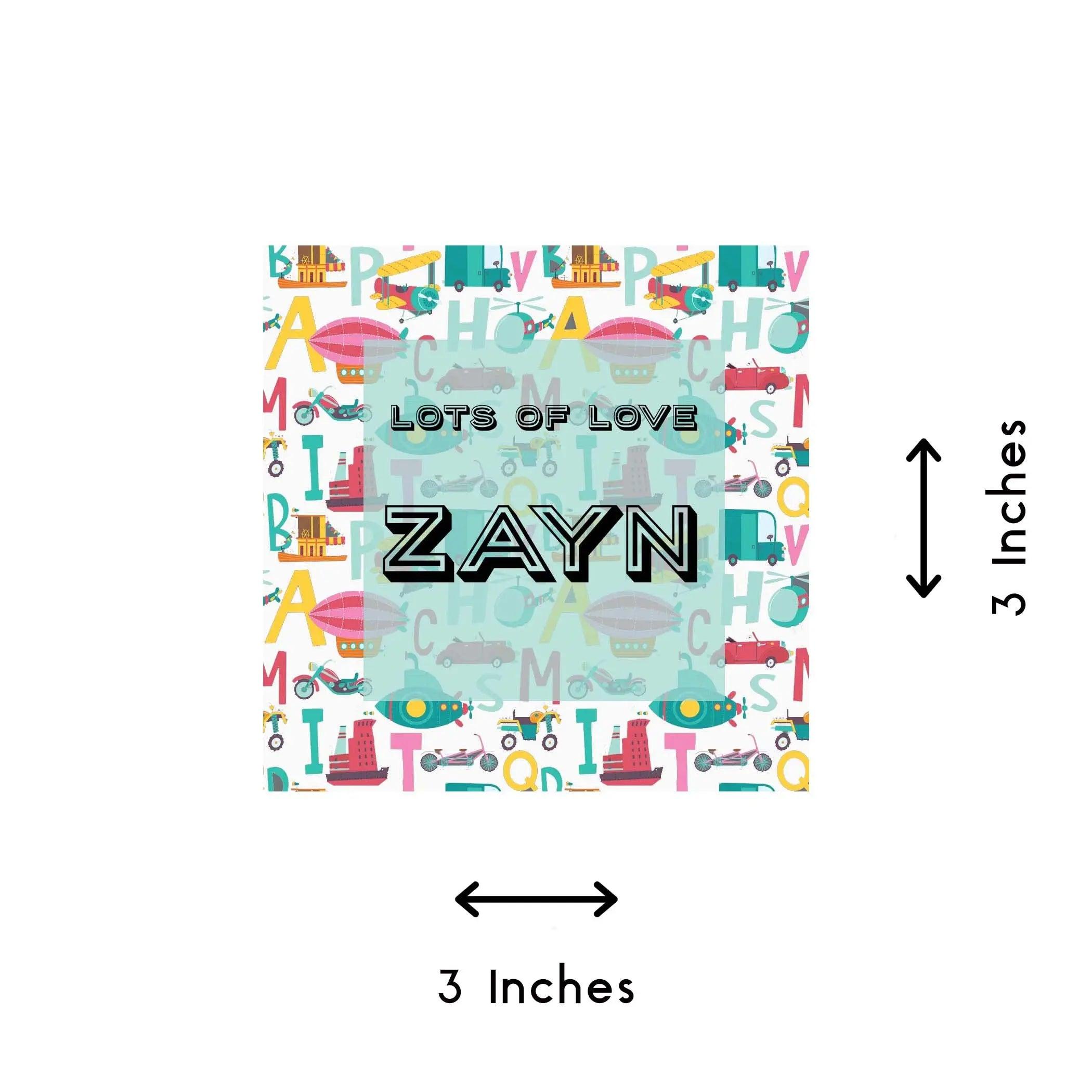 Gift tags A to Z - Set of 10 - Chatterbox Labels