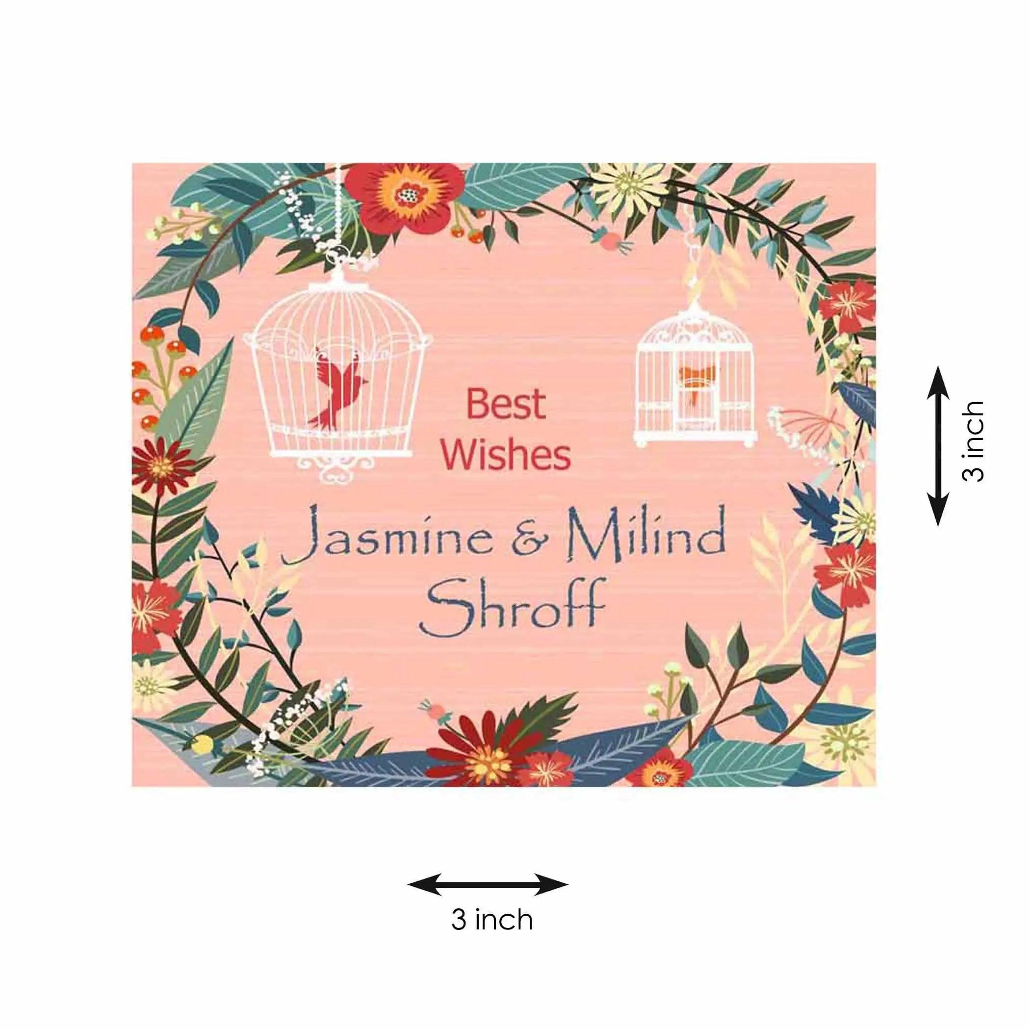 Gift tags Bird Cage - Set of 10 Chatterbox Labels
