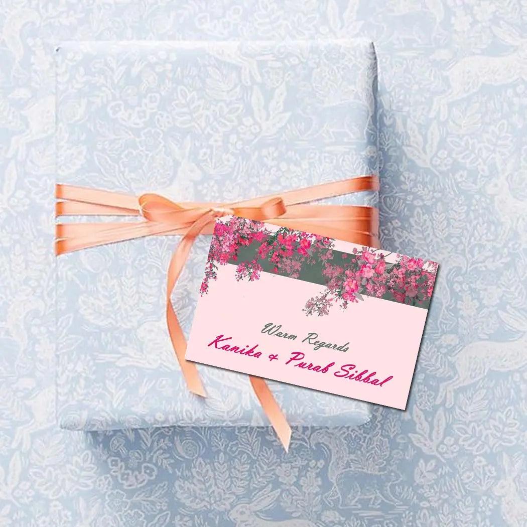Gift tags / Gift Stickers - Floral Veil Chatterbox Labels