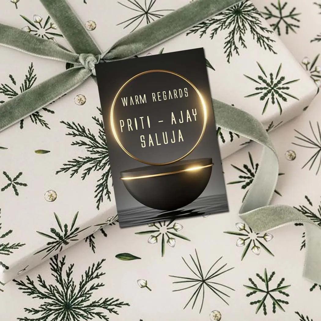 Gift tags / Gift Stickers - Golden Orbit Chatterbox Labels