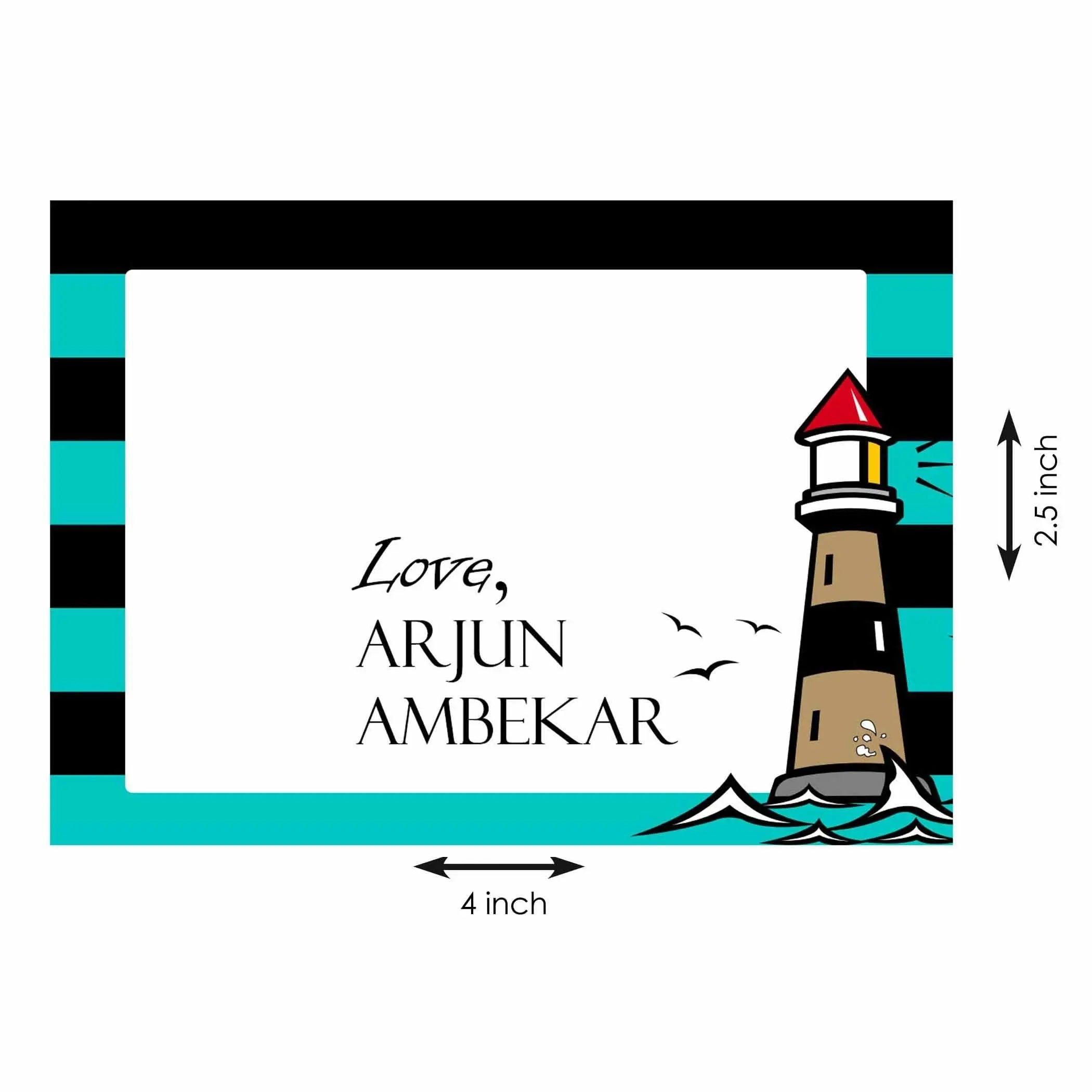 Gift tags Light House - Set of 10 Chatterbox Labels
