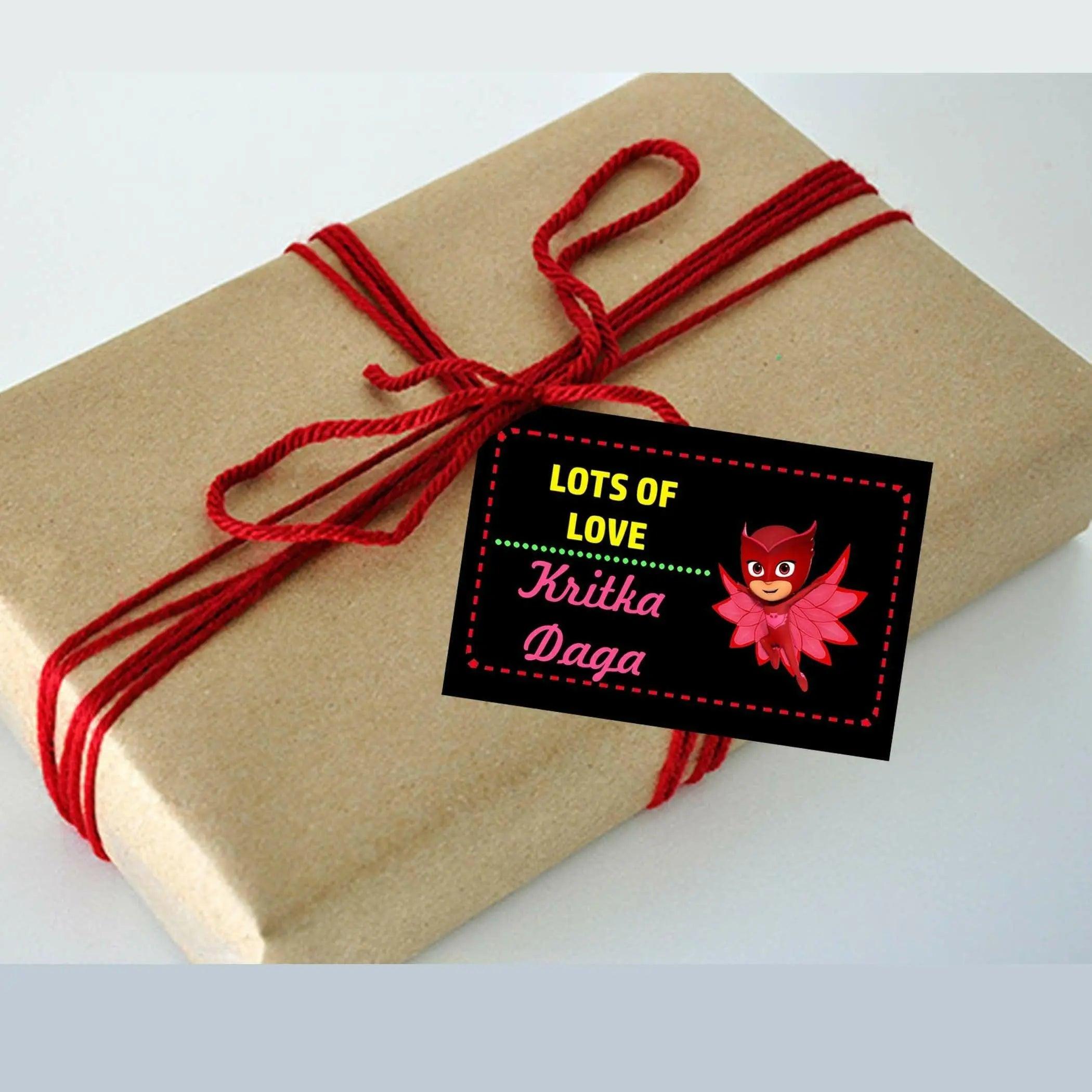 Gift tags PJ Masks - Set of 10 Chatterbox Labels