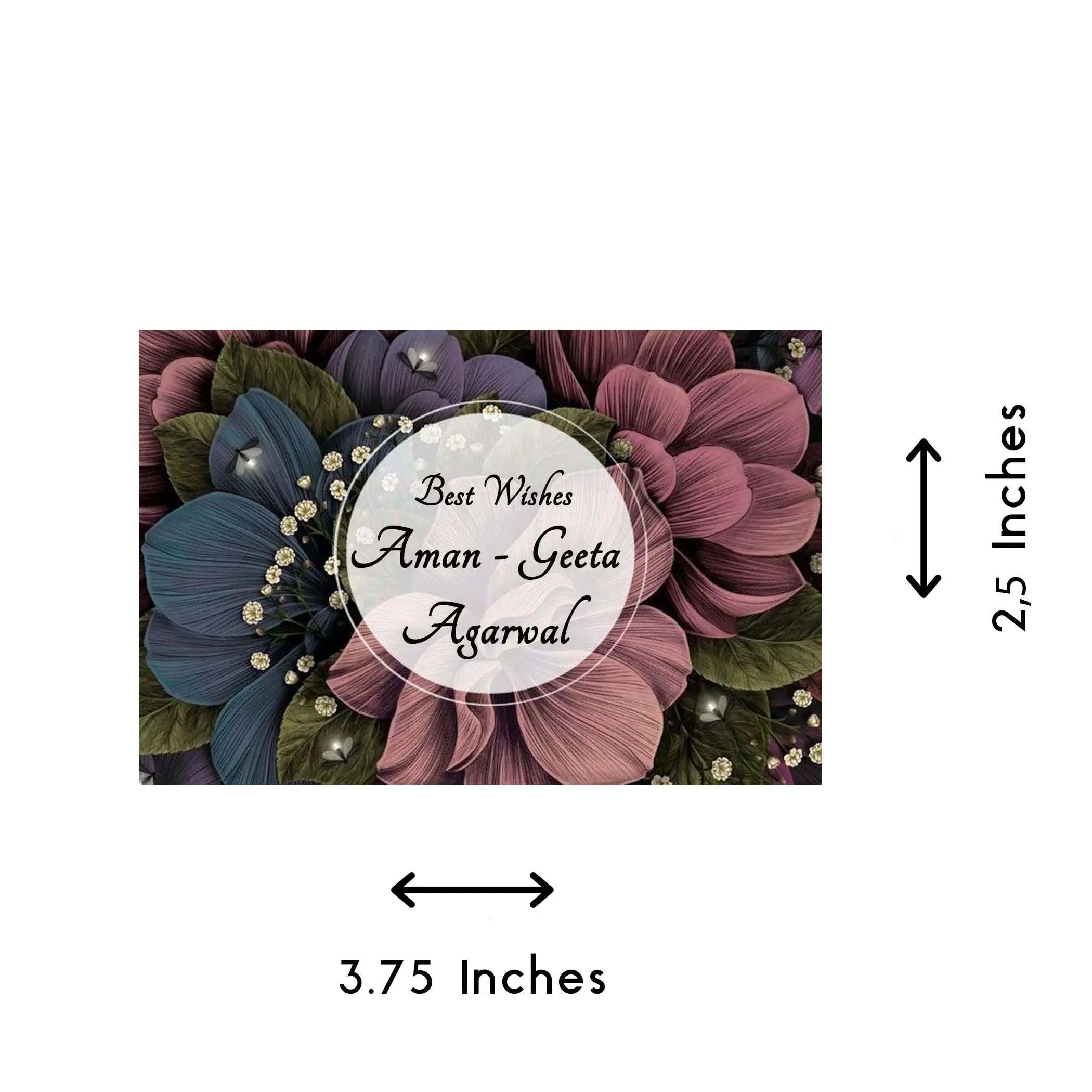 Gift tags / Gift Stickers - Petals of Paradise Chatterbox Labels
