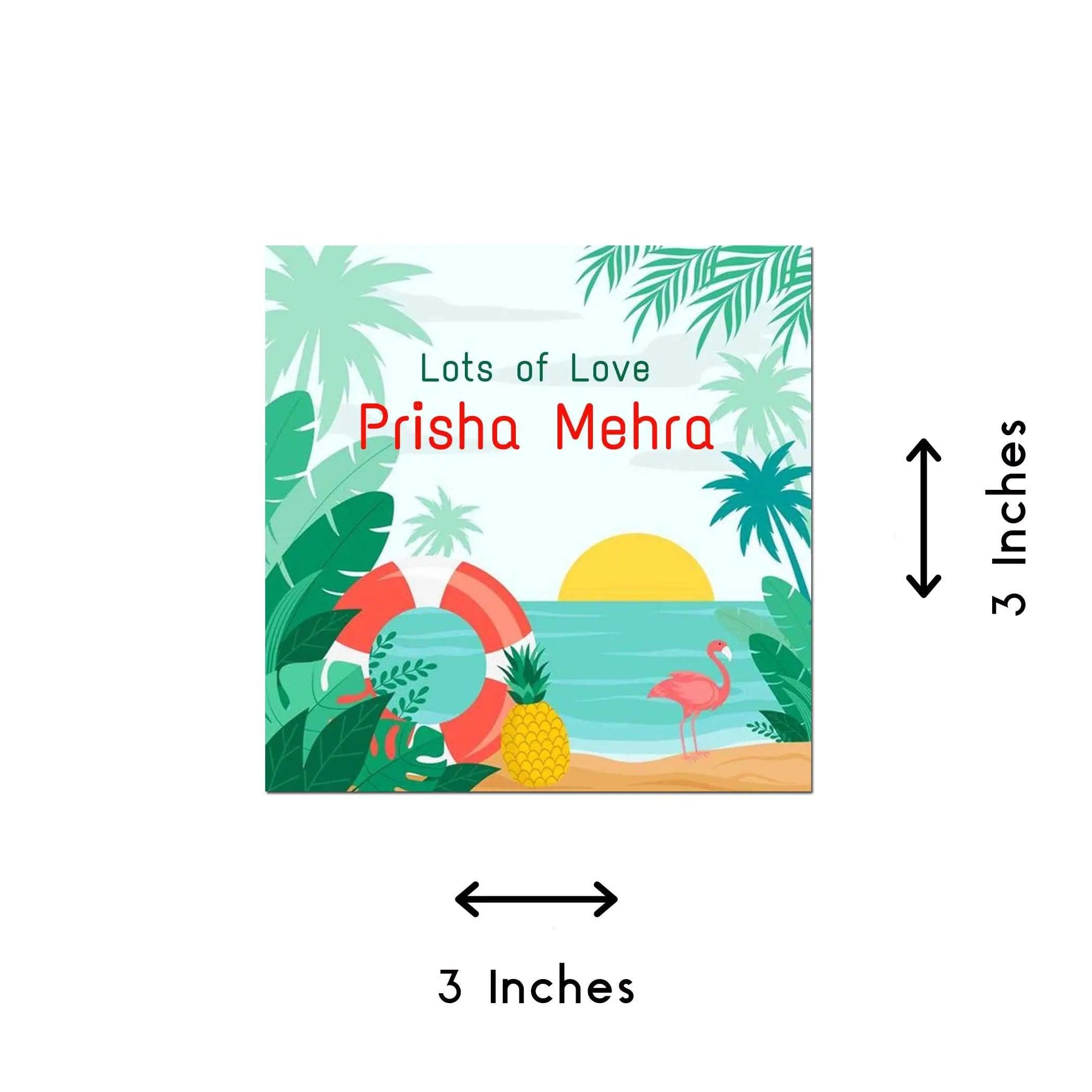 Gift tags / Gift Stickers - Summer Snuggle theme Chatterbox Labels